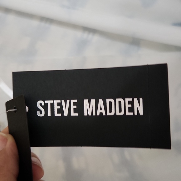 Steve Madden Cover Up Kimono Dusty Blue tie Die Lagenlook Coastal Vacation - Picture 3 of 7